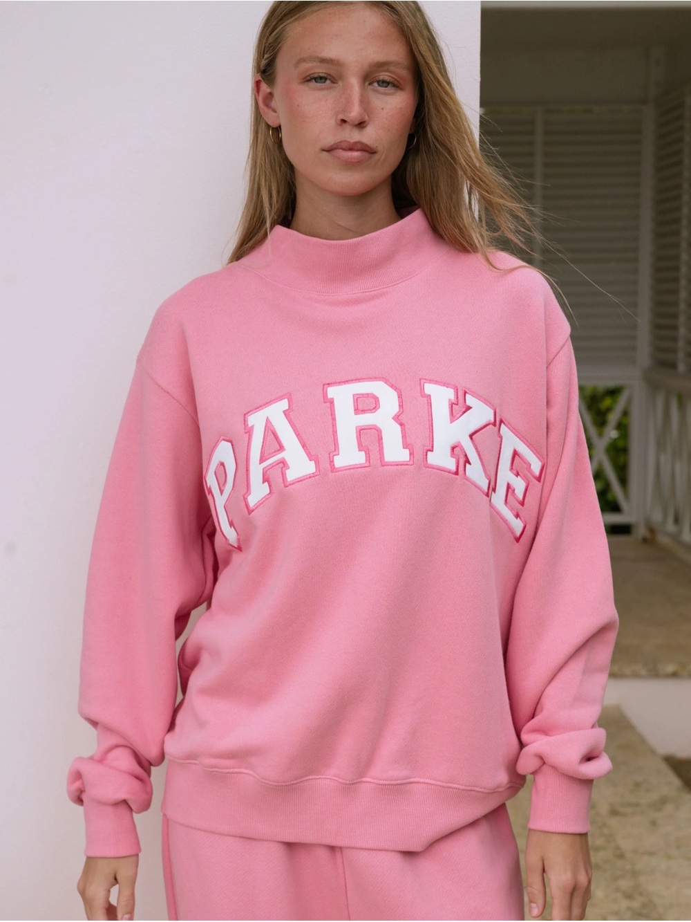 NWT PARKE MOCKNECK